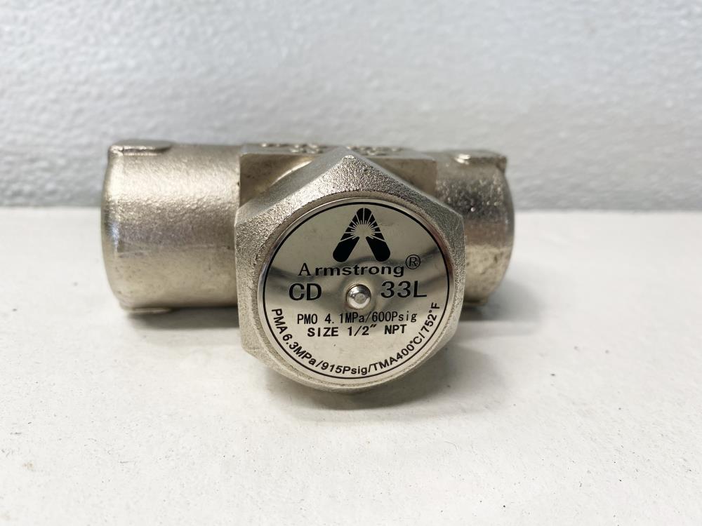 Armstrong 1/2" NPT Controlled Disc Steam Trap CD-33L